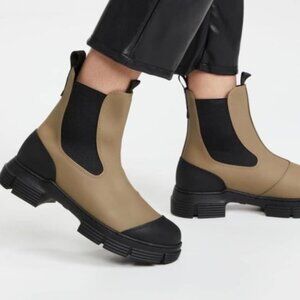 Ganni Rubber City Boots